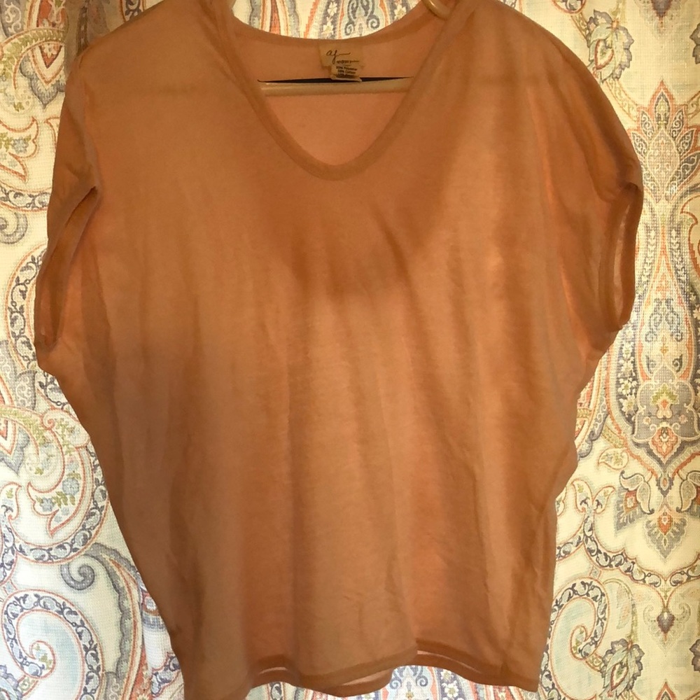 Andrea Jovine short sleeve hooded top